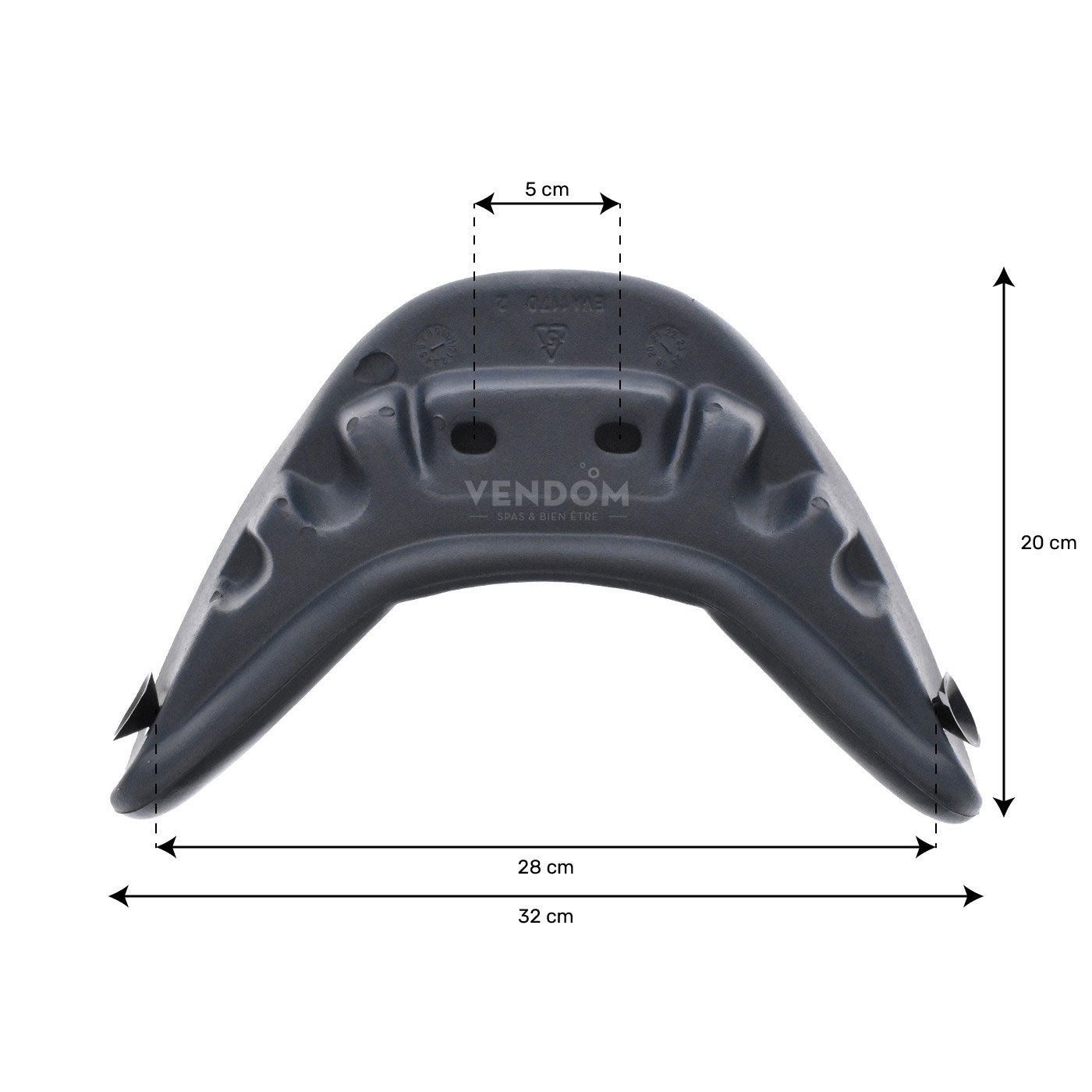 Appui tête arrondi EVA117D