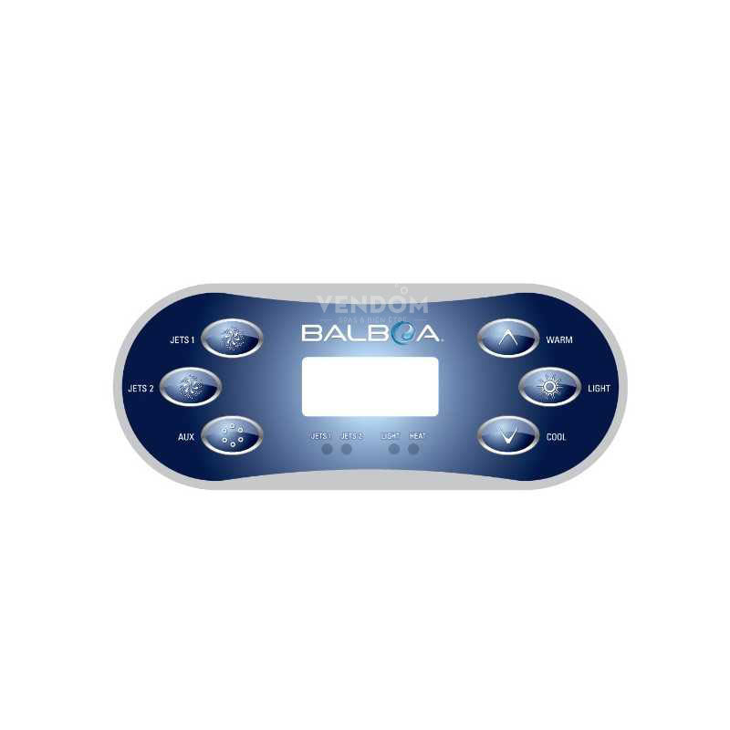 Panneau de commande Balboa TP600 - 2 JETS